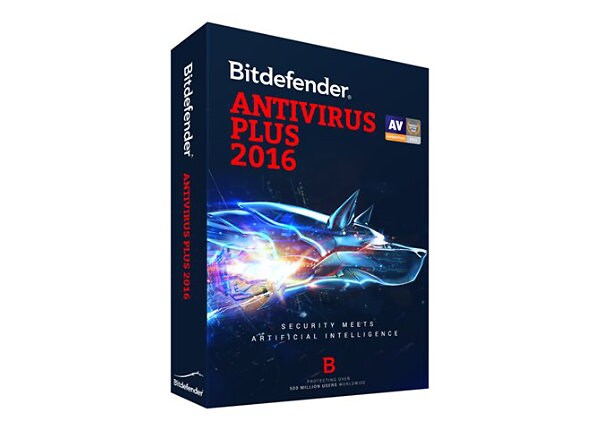 BitDefender Antivirus Plus 2016 - subscription license ( 1 year )