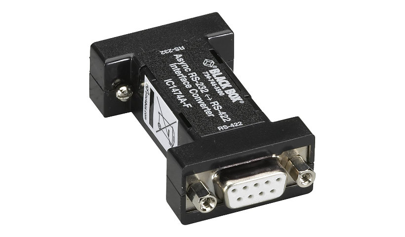 Black Box RS-232<->RS-422 Converter - serial adapter - RS-232