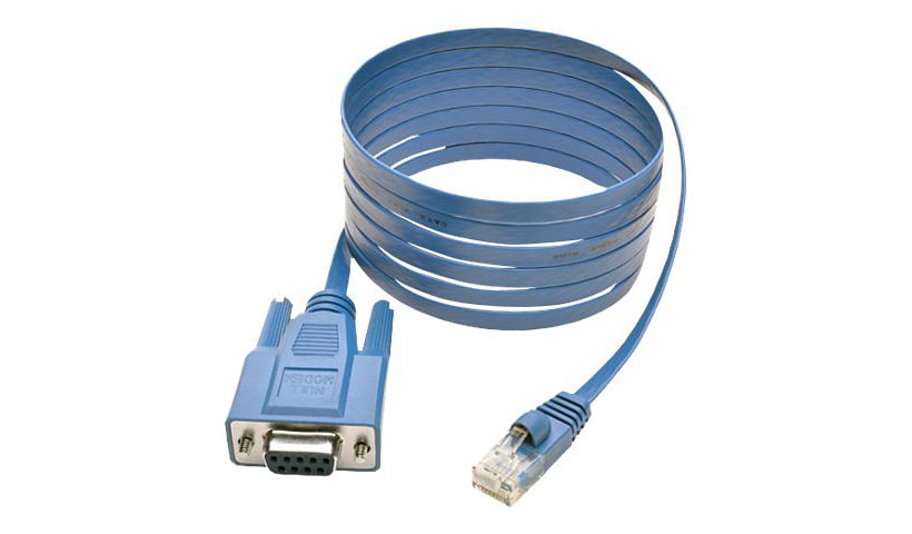 Tripp Lite 6ft Cisco Serial Console Port Rollover Cable RJ45 to DB9F 6' - câble série - DB-9 pour RJ-45 - 1.83 m
