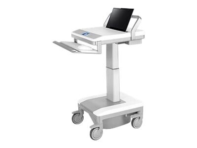 Humanscale TouchPoint T7 Powered Laptop Gantry and Laptop Work Surface - cart