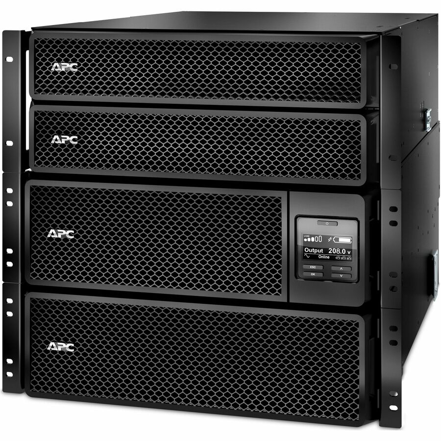 APC Smart-UPS On-Line, 10kVA/10kW,Rackmount 10U, 208V, 2x L5-20R+4x L6-20R+