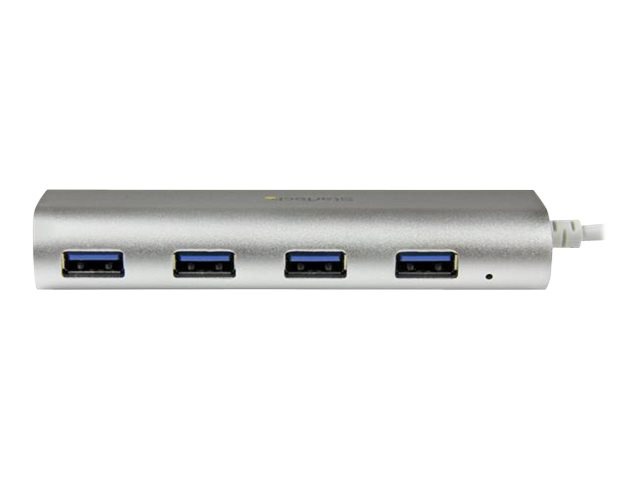 Thumbnail 4 of 11 for StarTech.com 4-Port USB Hub, USB A to 4x USB-A Ports, USB 5Gbps, Bus-Powered, Portable Laptop USB 3.0 Hub