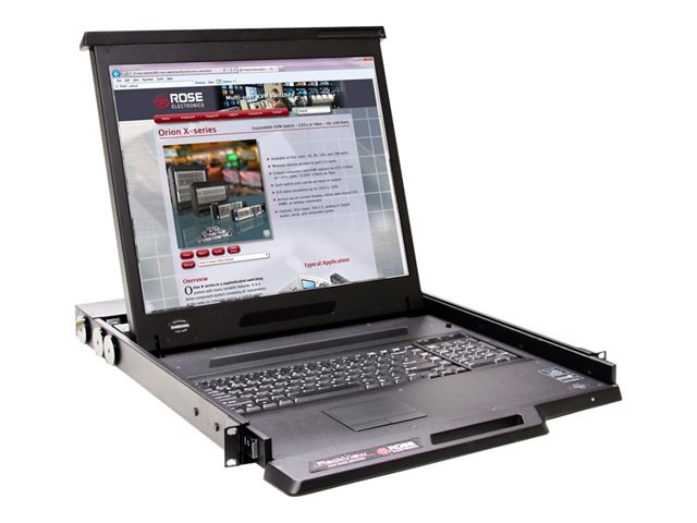 Rose RackView KVM console - 17"