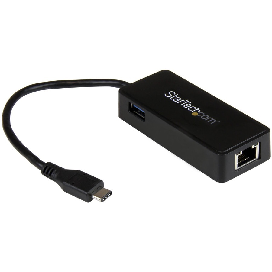 StarTech.com USB C to Gigabit Ethernet Adapter USB 3.0 NIC w/ USB 3.1 Port