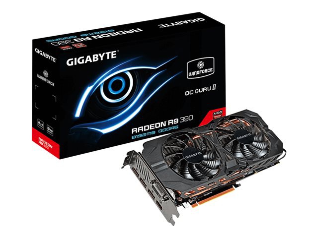 Gigabyte GV-R939WF2-8GD (rev. 1.0) - graphics card - Radeon R9 390 - 8 GB