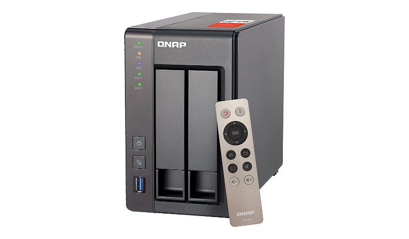 QNAP TS-251+ - NAS server - 0 GB
