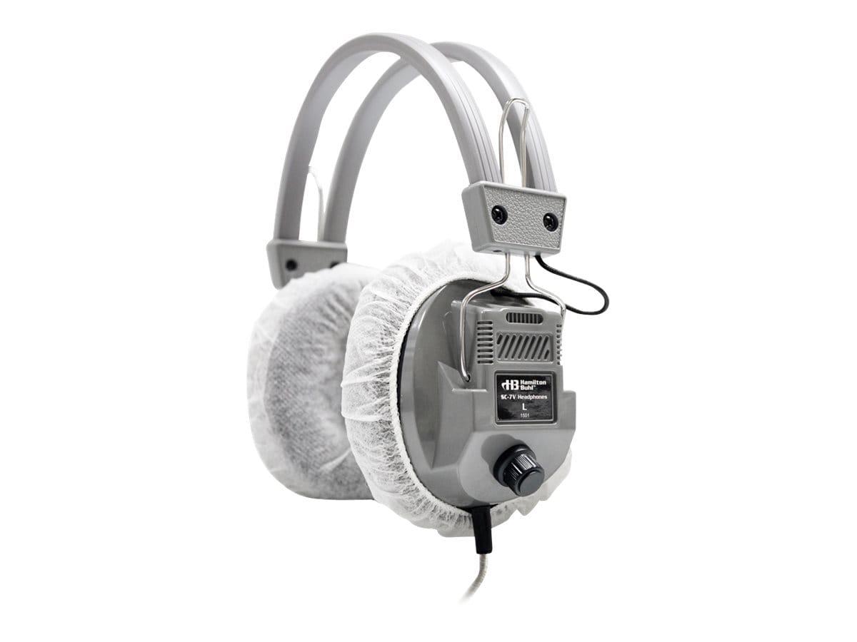 HamiltonBuhl HygenX45 - Ear Cushion Cover for Headphones, Headset - White