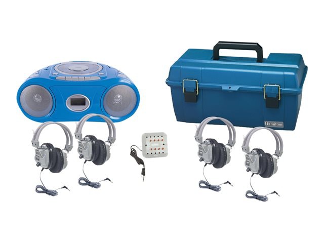Hamilton Val-U-Pack CD Listening Center 4 Person - boombox - CD, Cassette