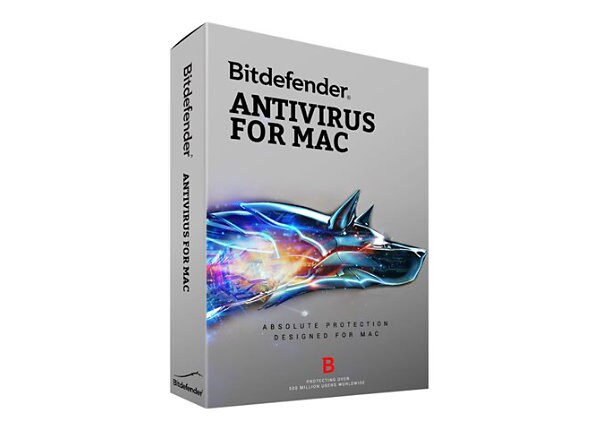 BitDefender Antivirus for Mac - subscription license (1 year)