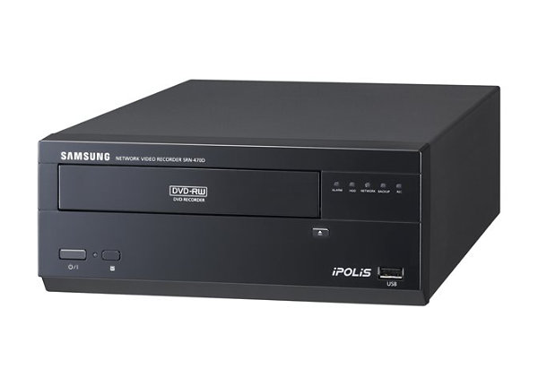 SAMSUNG TECHWIN SRN-470D iPOLiS - standalone DVR - 4 channels