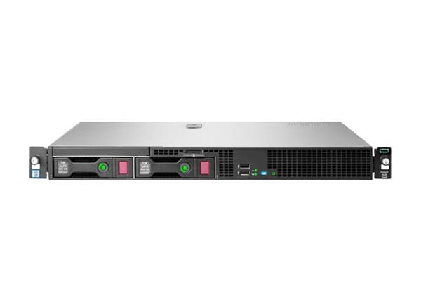 HPE ProLiant DL20 Gen9 - rack-mountable - Xeon E3-1200 series E3-1220V5 3 GHz - 8 GB - 0 GB