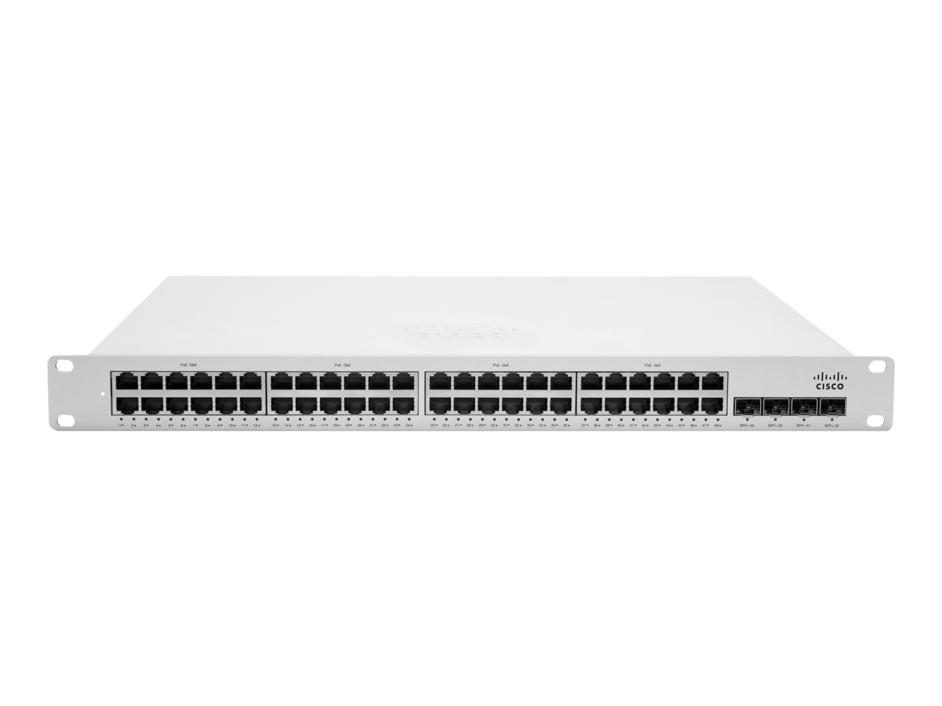 Cisco Meraki Cloud Managed MS350-48FP - commutateur - 48 ports - Géré - Montable sur rack