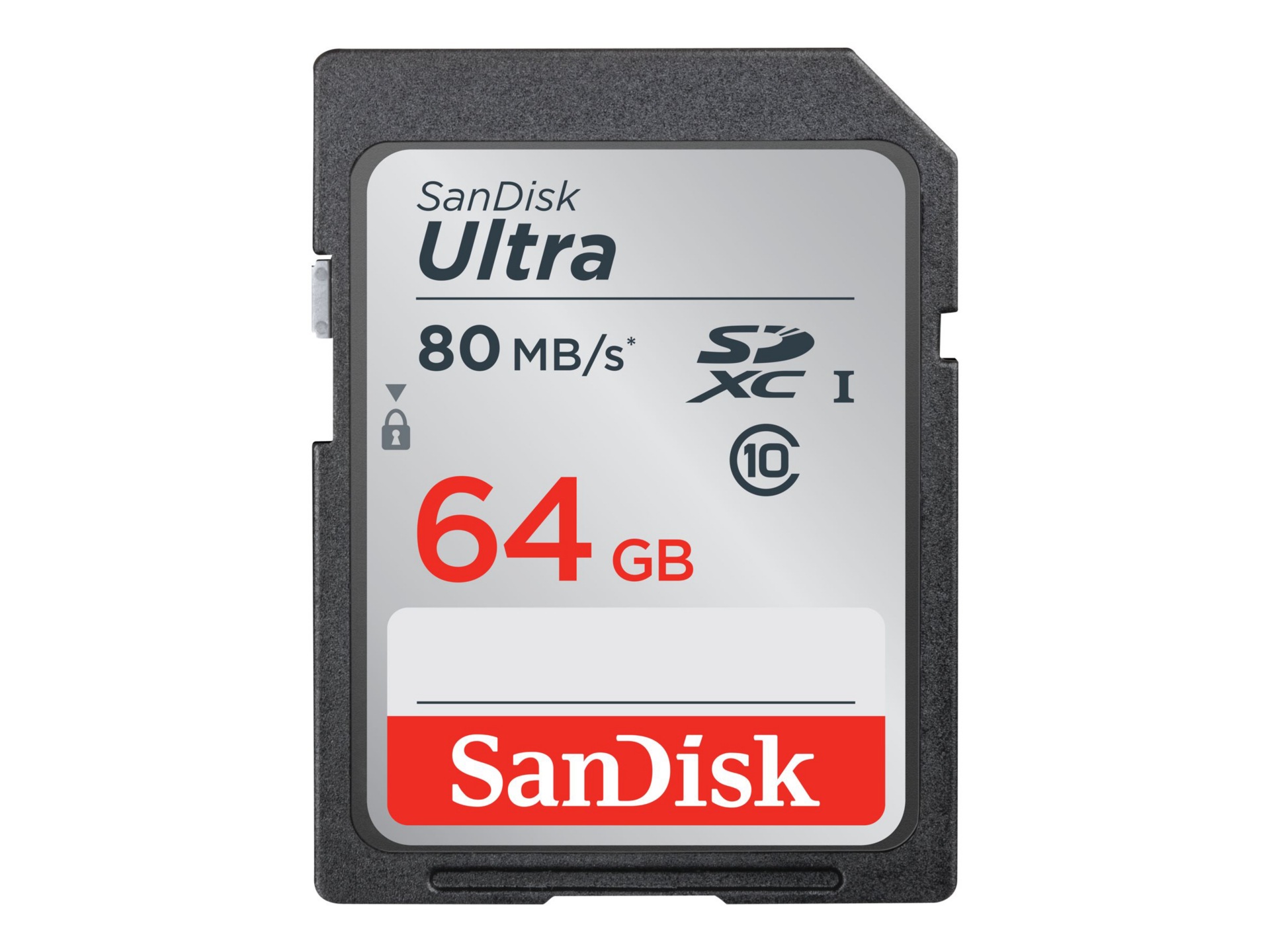SanDisk Ultra - flash memory card - 64 GB - SDXC UHS-I
