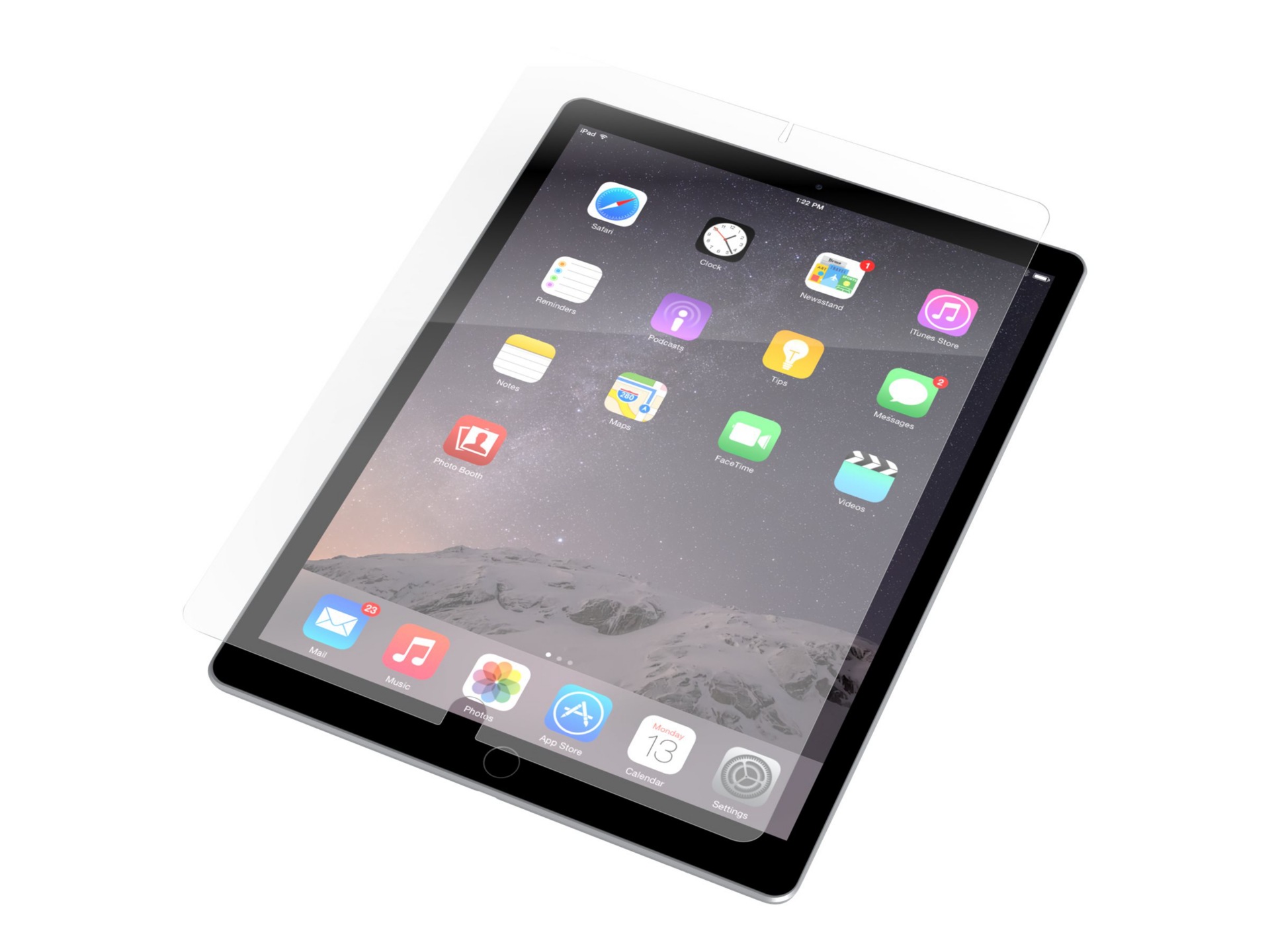 ZAGG InvisibleShield HDX - screen protector for tablet