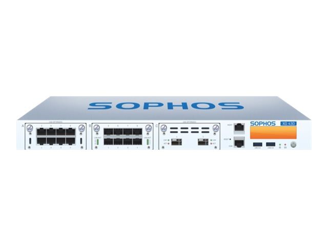 Sophos XG 430 - security appliance - with 3 years TotalProtect