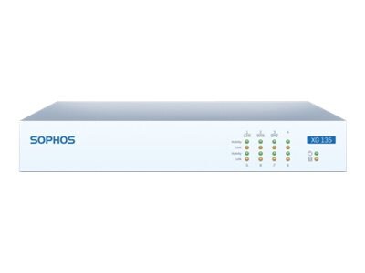Sophos XG 135 - security appliance - with 3 years TotalProtect