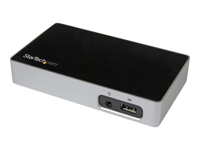 StarTech.com USB 3.0 Docking Station - Single DVI 2048x1152 - 3x USB, GbE