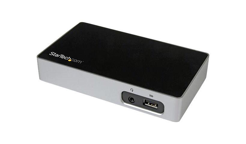 StarTech.com USB 3.0 Docking Station - Single DVI 2048x1152 - 3x USB, GbE