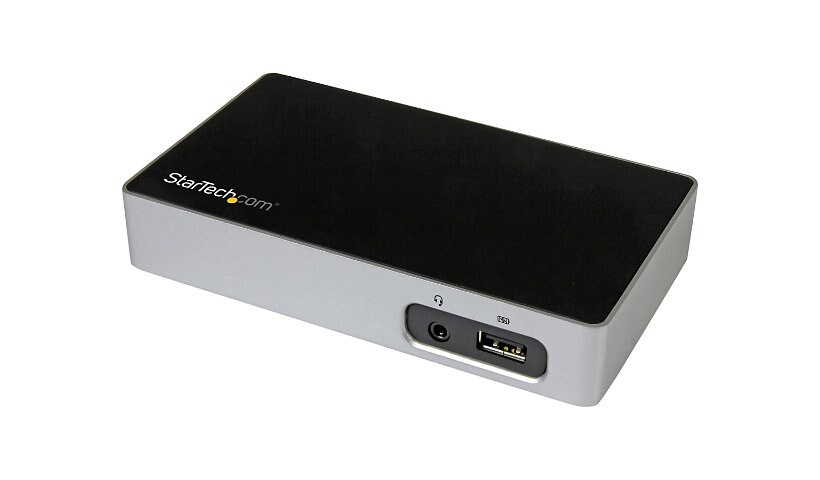 StarTech.com USB 3.0 Docking Station - Single HDMI 2560x1440 - 3x USB, GbE