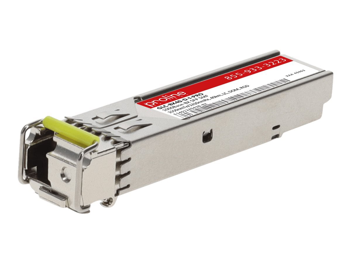 Proline Cisco GLC-BX40-D-I Compatible SFP TAA Compliant Transceiver - SFP (