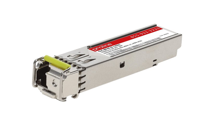 Proline Cisco GLC-BX40-D-I Compatible SFP TAA Compliant Transceiver - SFP (mini-GBIC) transceiver module - GigE - TAA