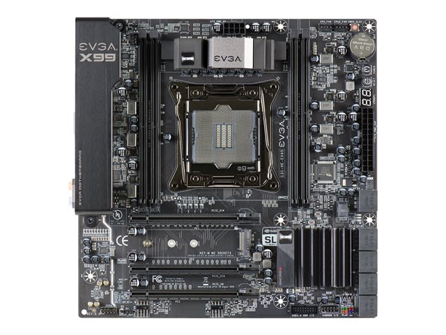 EVGA X99 Micro2 - motherboard - micro ATX - LGA2011-v3 Socket - X99