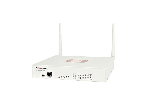 Fortinet FortiWiFi 92D - security appliance - with 1 year FortiCare 24X7 Comprehensive Support + 1 year FortiGuard