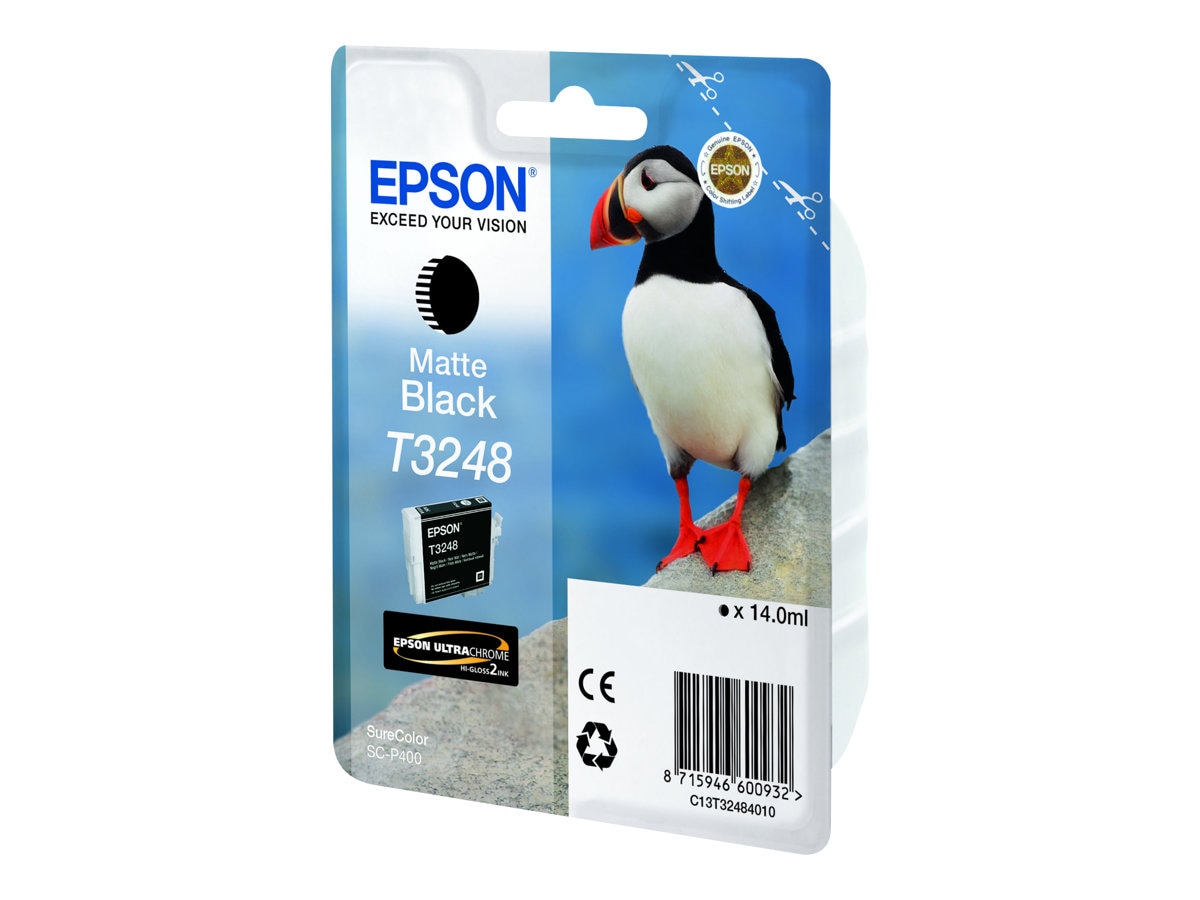 Epson T3248 - matte black - original - ink cartridge