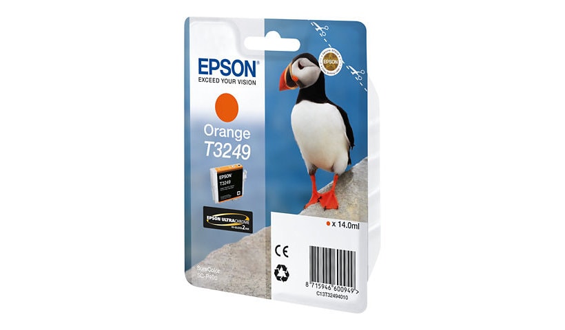 Epson T3249 - orange - original - ink cartridge
