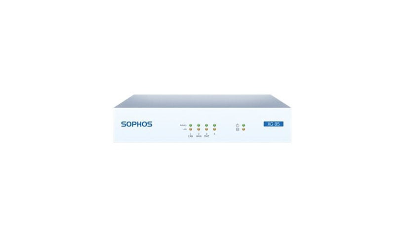 Sophos XG 85 - security appliance - with 1 year TotalProtect
