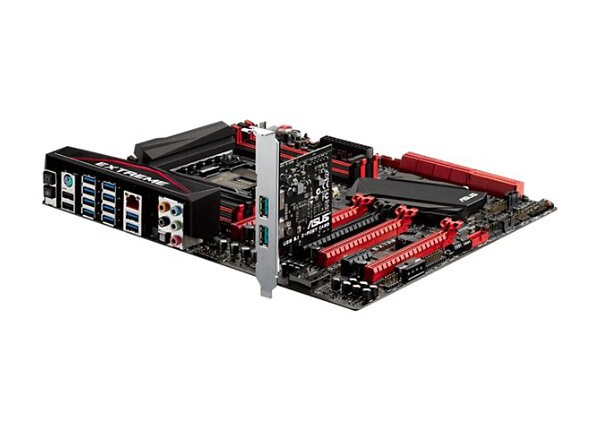 ASUS RAMPAGE V EXTREME/U3.1 - motherboard - extended ATX - LGA2011-v3 Socket - X99 - with ASUS USB 3.1 Type-A CARD
