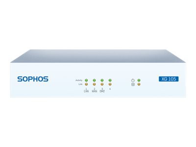 Sophos XG 105w - security appliance - Wi-Fi - with 3 years EnterpriseProtec
