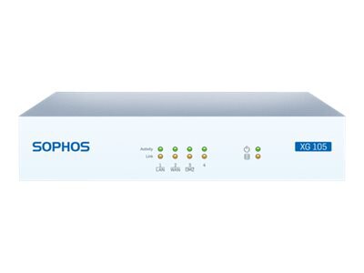 Sophos XG 105w - security appliance - Wi-Fi - with 2 years TotalProtect