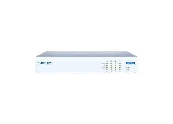Sophos XG 135 - security appliance - with 1 year TotalProtect