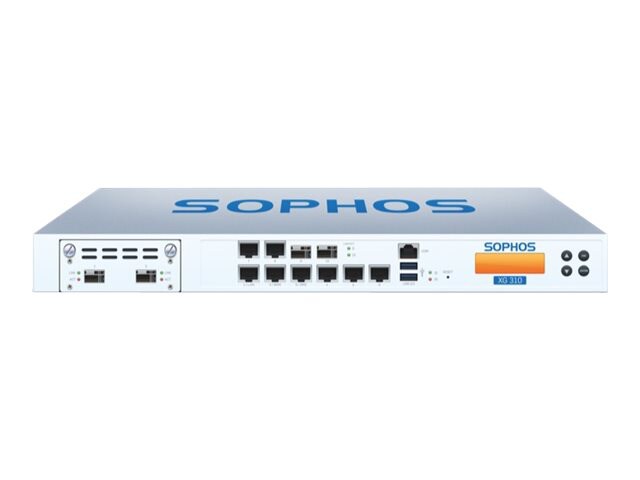 Sophos XG 310 - security appliance - with 2 years TotalProtect