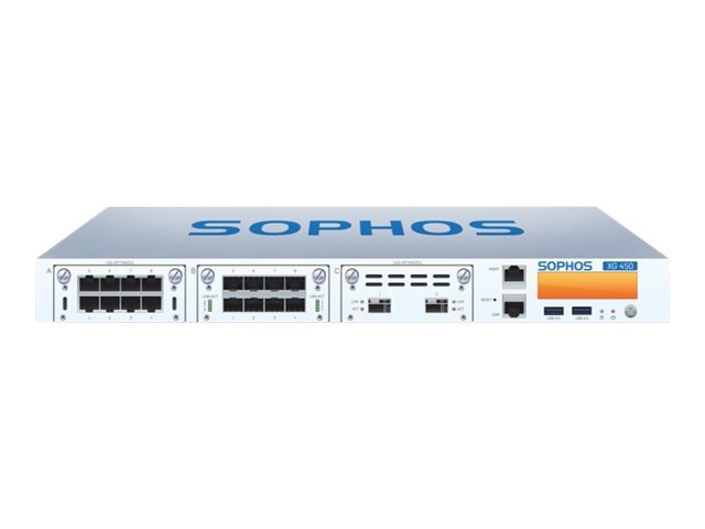 Sophos XG 450 - security appliance - with 2 years TotalProtect - US power c