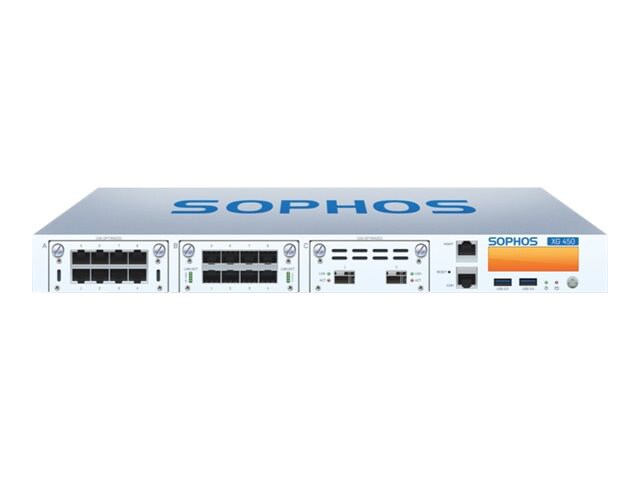 Sophos XG 450 - security appliance - US power cord