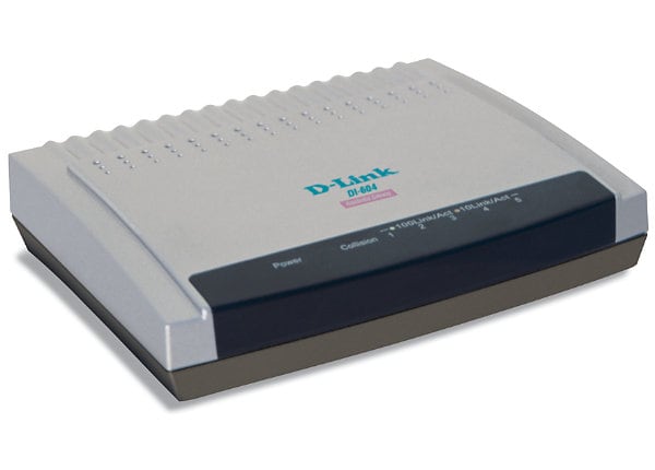 D-Link Express EtherNetwork DI-604 - router - with