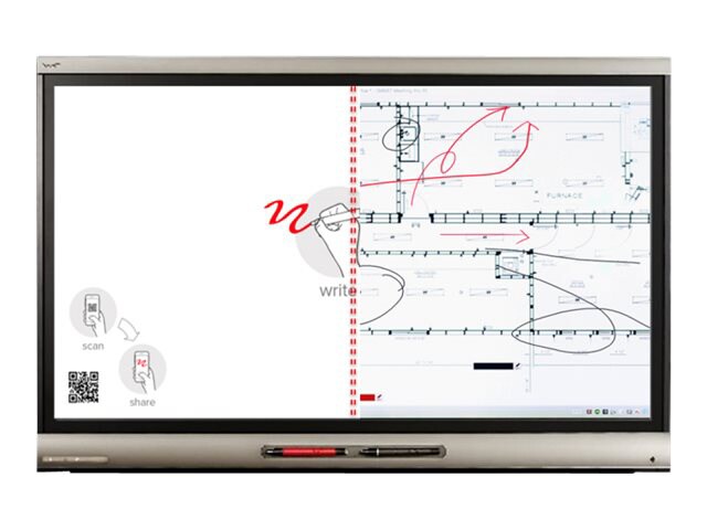 SMART kapp IQ Pro 65 - interactive whiteboard - serial, USB, Bluetooth 4.0