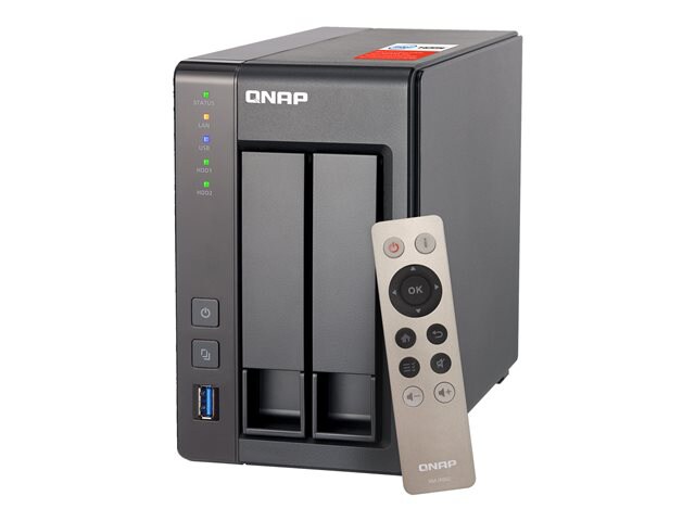 QNAP TS-251+ - NAS server - 0 GB