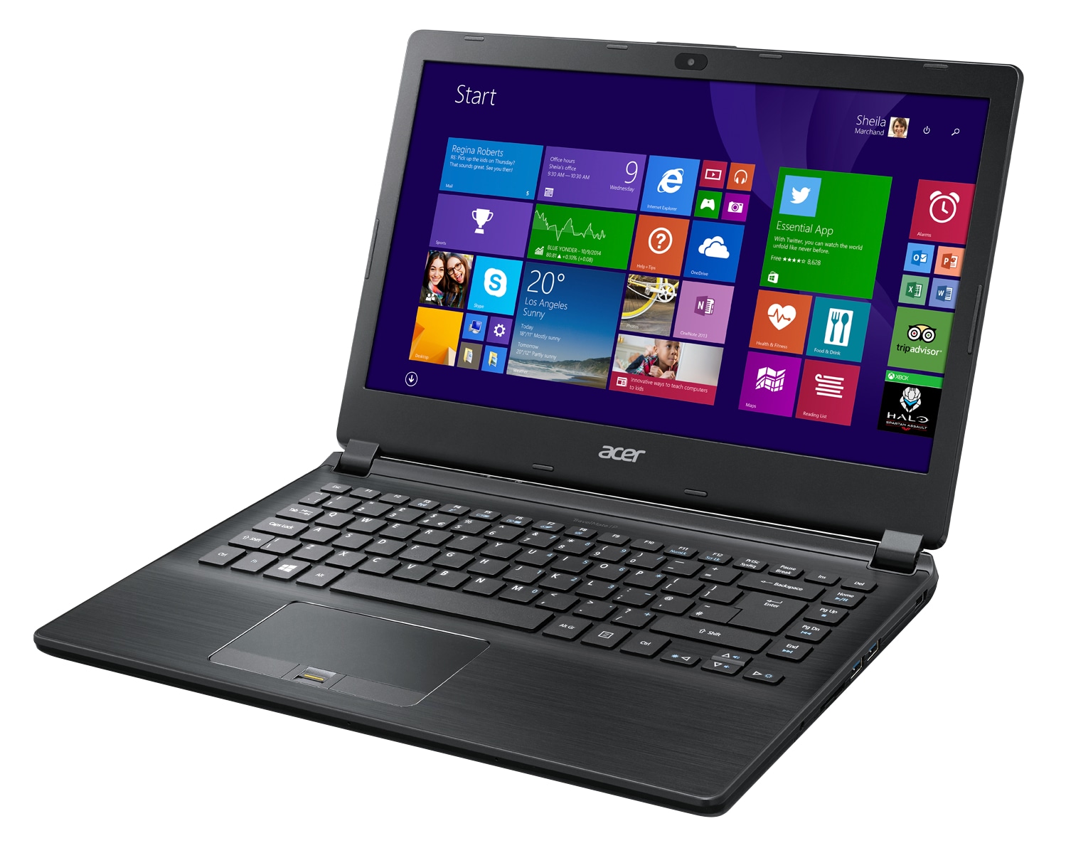 Acer TravelMate P446-M-77QP - 14" - Core i7 5500U - Windows 7 Pro 64-bit /