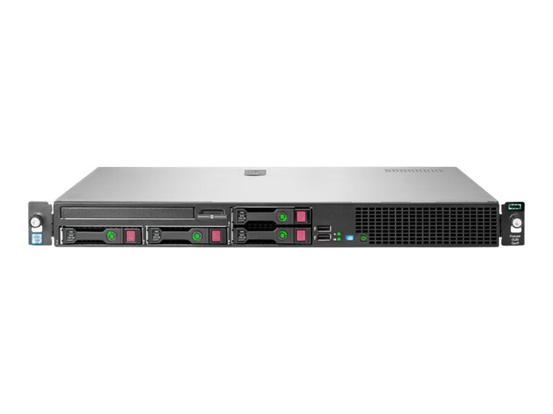 HPE ProLiant DL20 Gen9 - rack-mountable - Xeon E3-1200 series E3-1240V5 3.5 GHz - 8 GB - 0 GB
