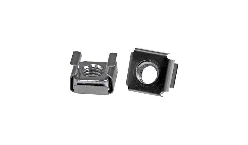 StarTech.com M6 Cage Nuts - 100 Pack - M6 Mounting Cage Nuts for Server Rac