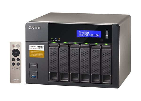 QNAP TS-653A - NAS server - 0 GB