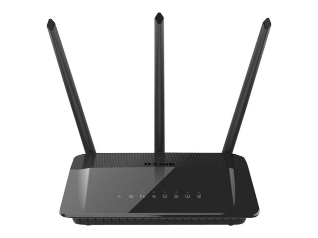 D-Link AC1750 High Power Wi-Fi Gigabit Router - wireless router - 802.11a/b/g/n/ac - desktop