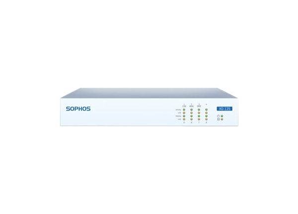 Sophos XG 125w - security appliance - with 3 years TotalProtect