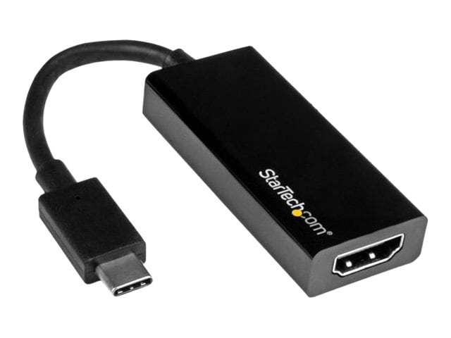 Pelagic Udelukke morfin StarTech.com USB-C to HDMI Adapter - 4K 30Hz - Thunderbolt 3/4 Compatible -  Black - CDP2HD - Monitor Cables & Adapters - CDW.com