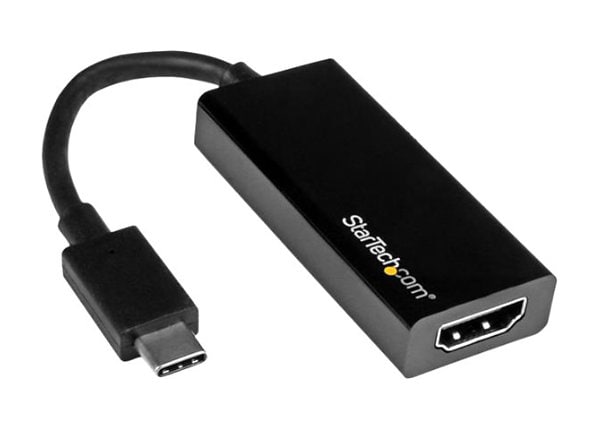 Stor Udfør Fremskynde StarTech.com USB-C to HDMI Adapter - 4K 30Hz - Thunderbolt 3/4 Compatible -  Black - CDP2HD - Monitor Cables & Adapters - CDW.com
