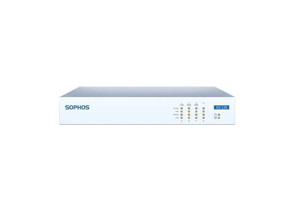 Sophos XG 135 - security appliance - with 3 years TotalProtect