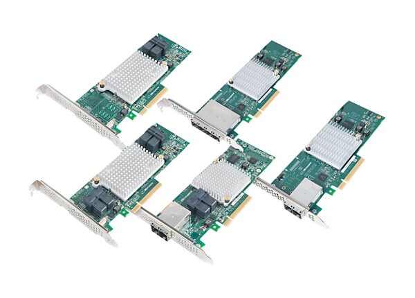 Microsemi Adaptec HBA 1000 8e - storage controller - SATA 6Gb/s / SAS 12Gb/s - PCIe 3.0 x8